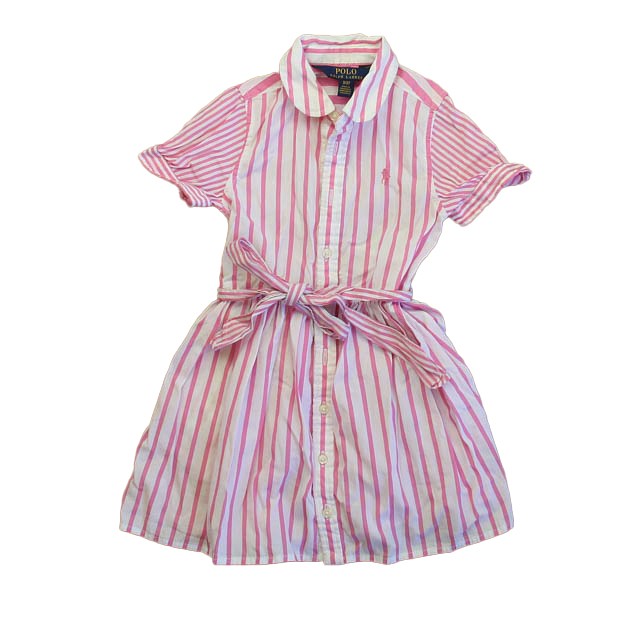Ralph Lauren Pink Stripe Dress 3T 