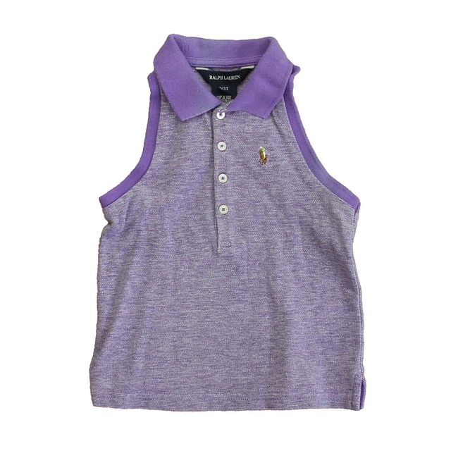 Ralph Lauren Purple Polo Shirt 3T 