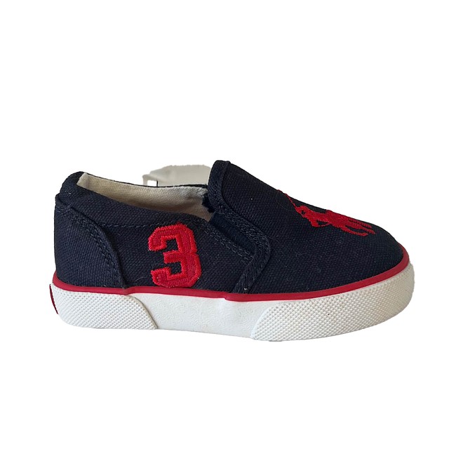 Ralph Lauren Black | Red Sneakers 5 Toddler 