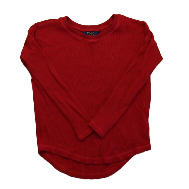 Ralph Lauren Red Long Sleeve Shirt 7 Years 