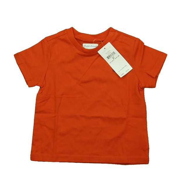 Ralph Lauren Orange T-Shirt 9 Months 
