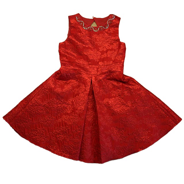 Rare Editions Red Sparkle Special Occasion Dress 10 Years 