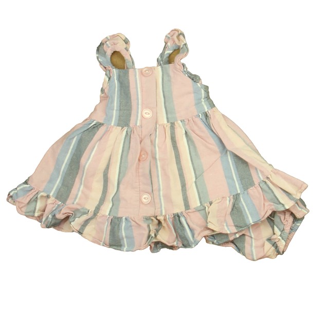 Rare Editions 2-pieces Pink | Blue Dress 3-6 Months 