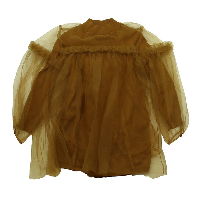 Red Balloon Brown Blouse 4-5T 