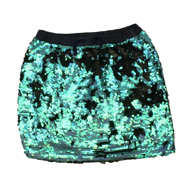 Rockets Of Awesome Black | Turqoise | Sequins Skirt 10-12 Years 
