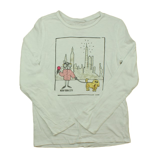 Rockets Of Awesome White | NYC Long Sleeve T-Shirt 10-12 Years 