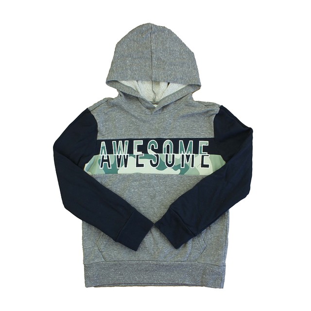 Rockets Of Awesome Gray | Navy Hoodie 10 Years 