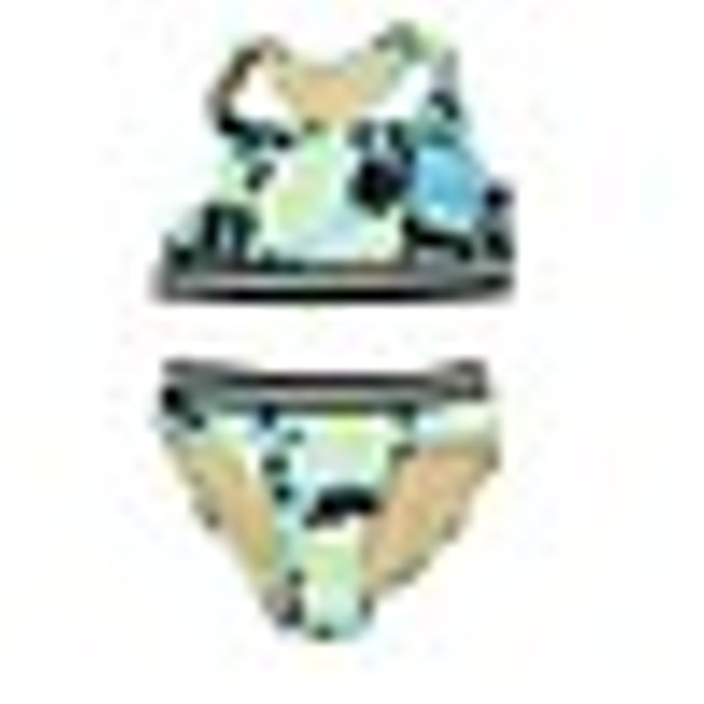 Rockets Of Awesome Blue | Black | White | Yellow 2-piece Swimsuit 12 Years 