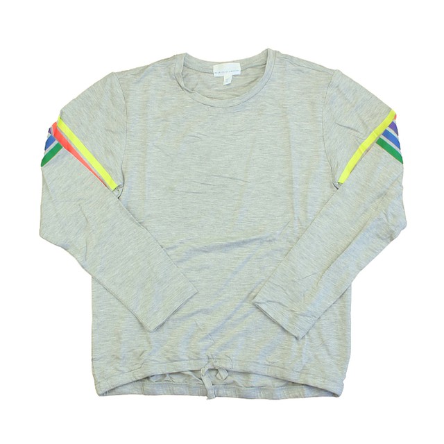 Rockets Of Awesome Gray | Multi Stripe Long Sleeve T-Shirt 12 Years 