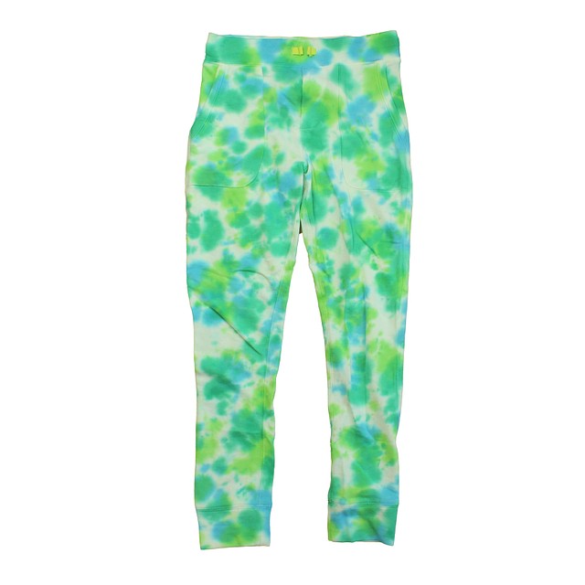 Rockets Of Awesome Green | Tie Dye Casual Pants 12 Years 