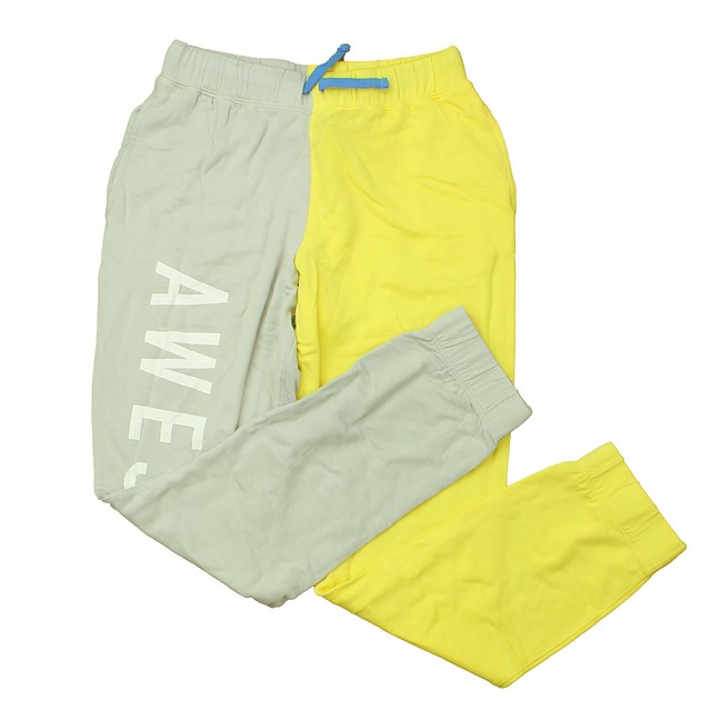 Rockets Of Awesome Grey | Yellow | White Casual Pants 12 Years 