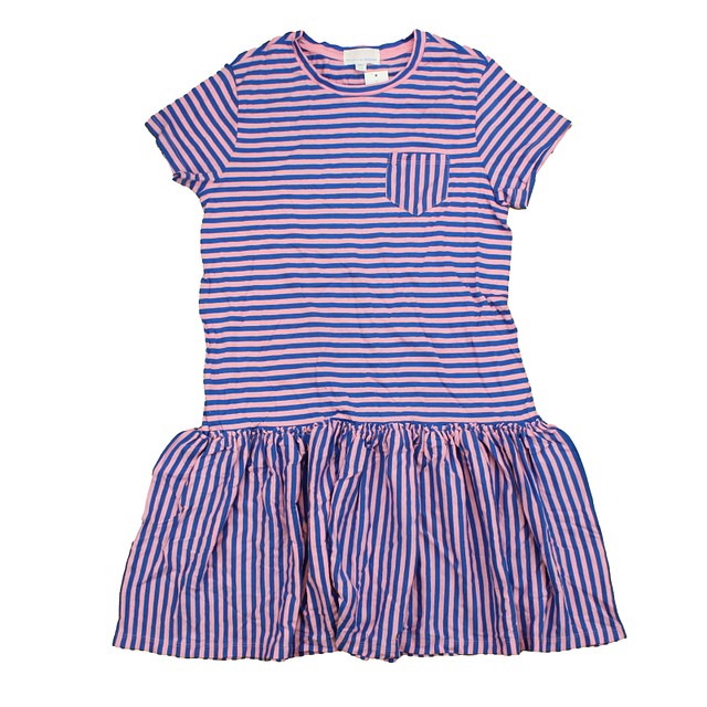 Rockets Of Awesome Pink | Blue | Stripes Dress 12 Years 