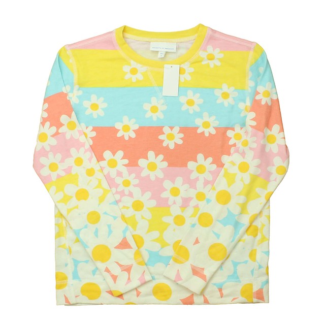 Rockets Of Awesome Yellow | Blue | Orange | Pink | Daisies Long Sleeve Shirt 12 Years 