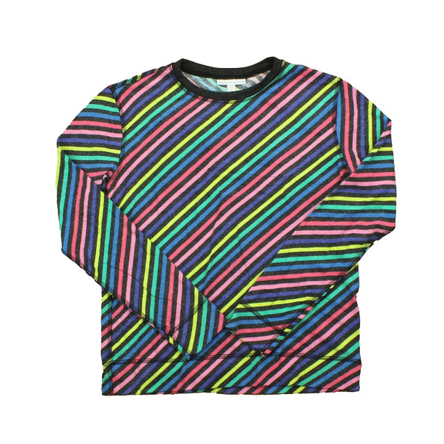 Rockets Of Awesome Black | Multi Stripes Long Sleeve T-Shirt 14 Years 