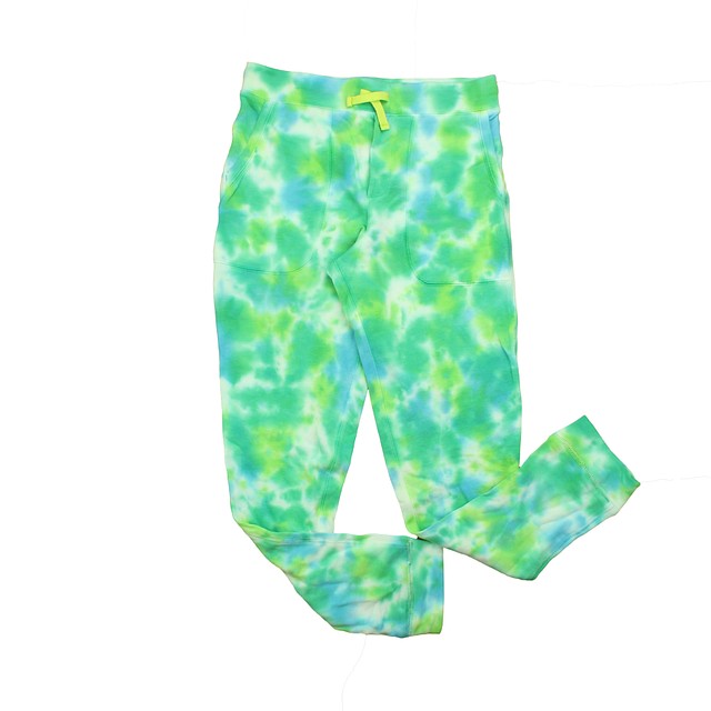 Rockets Of Awesome Green | Tie Dye Casual Pants 14 Years 