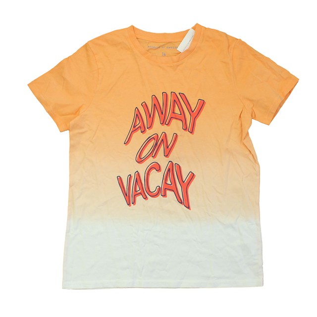 Rockets Of Awesome Orange | White | Ombre T-Shirt 14 Years 