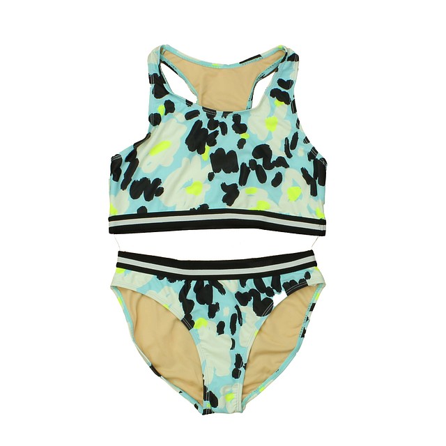 Rockets Of Awesome Teal | Black | White 2-piece Swimsuit 14 Years 
