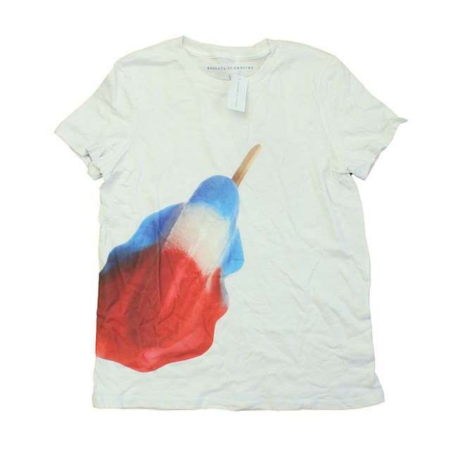 Rockets Of Awesome White | Red | Blue | Met Down T-Shirt 14 Years 
