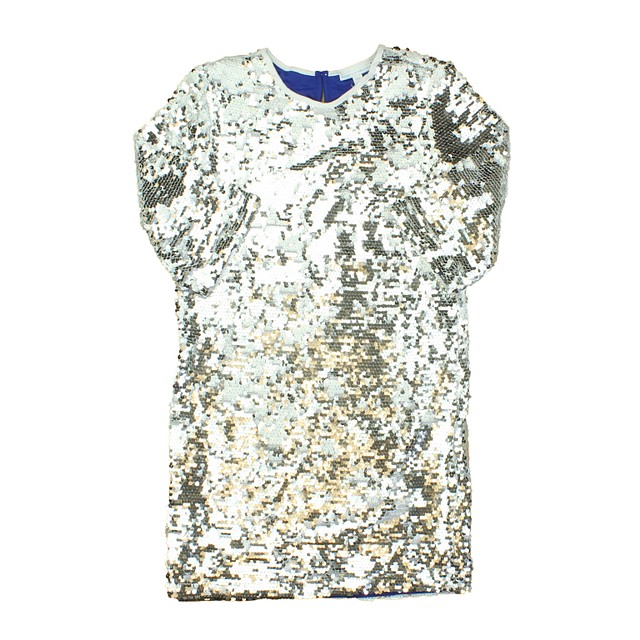 Rockets Of Awesome White | Sequins Dress 14 Years 