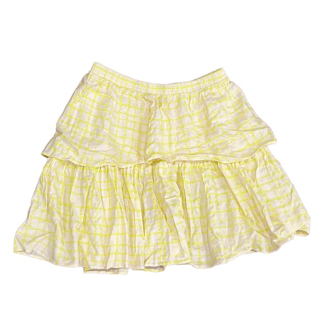 Rockets Of Awesome Yellow Check Skirt 14 Years 