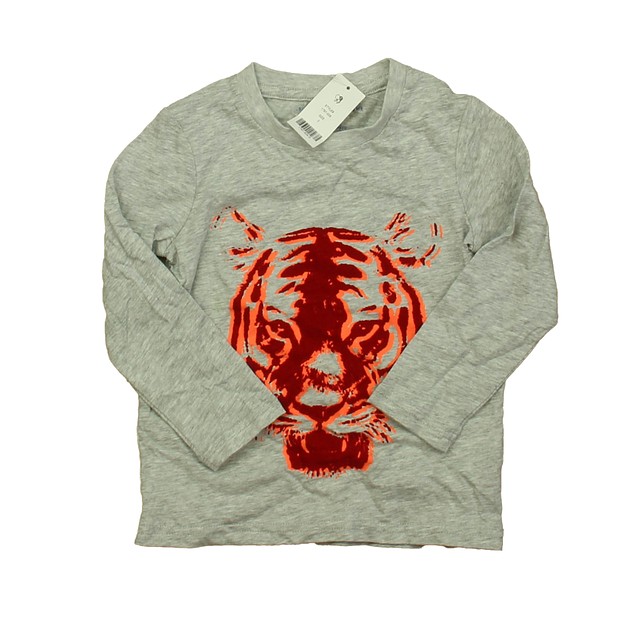 Rockets Of Awesome Gray | Tiger Long Sleeve T-Shirt 2T 