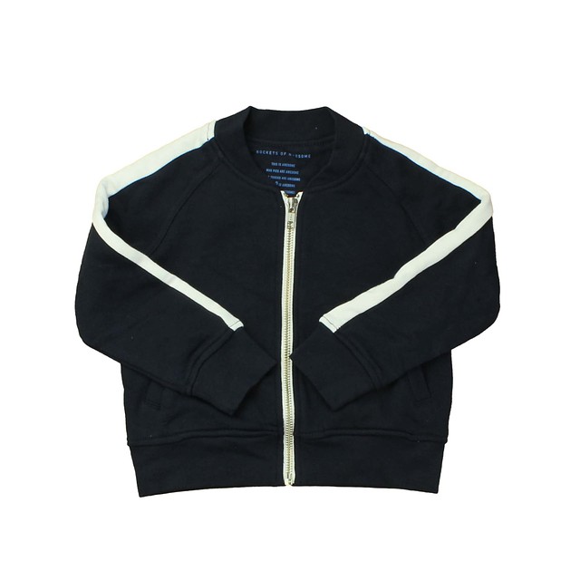 Rockets Of Awesome Navy | White Jacket 2T 