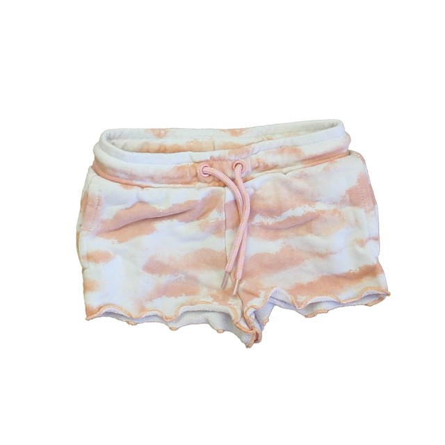 Rockets Of Awesome Pink | White | Tye Dye Shorts 2T 