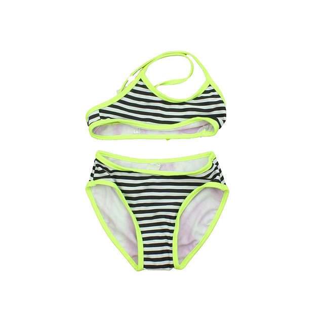 Rockets Of Awesome Black | White | Yellow 2-piece Swimsuit 3T 