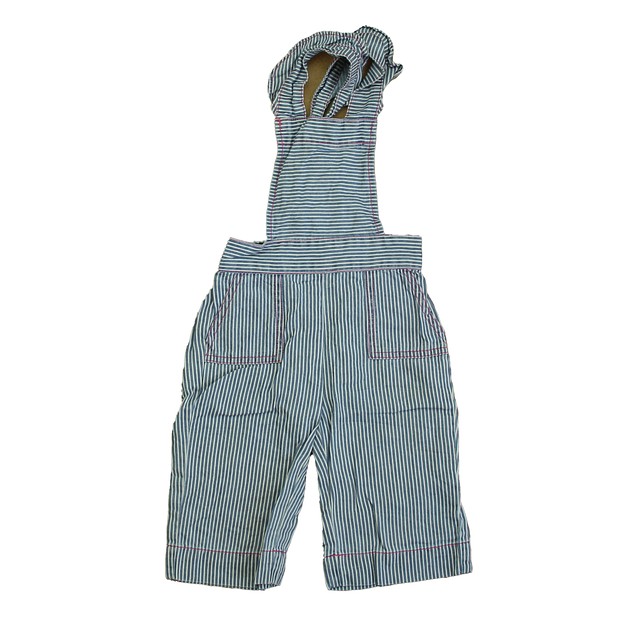 Rockets Of Awesome Blue | White Stripe Overalls 3T 