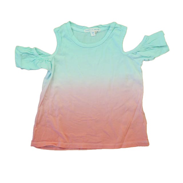 Rockets Of Awesome Pink | Aqua | Ombre T-Shirt 3T 