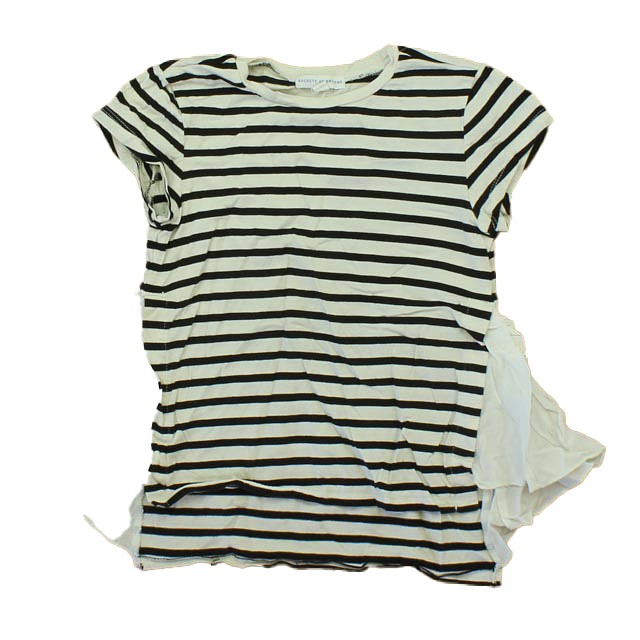 Rockets Of Awesome Black | White | Stripes T-Shirt 4-5T 