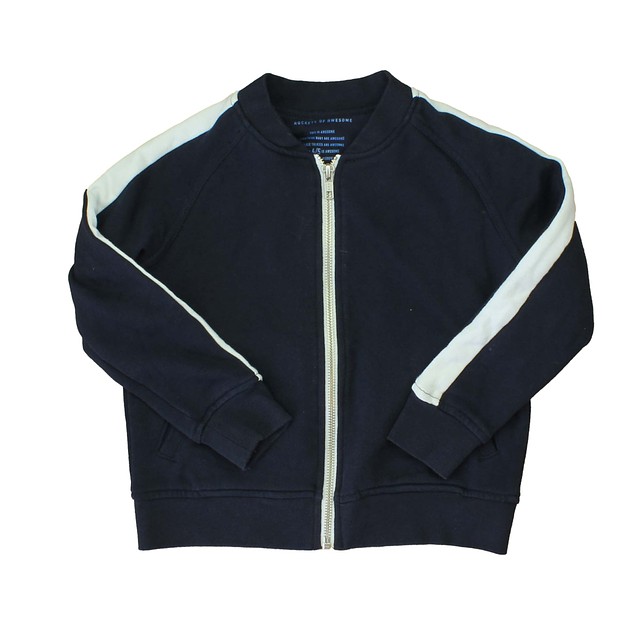 Rockets Of Awesome Blue | White Jacket 4-5T 