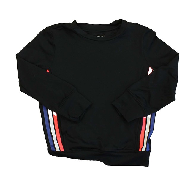 Rockets Of Awesome Black | Coral | White | Blue | Stripes Sweatshirt 4T 