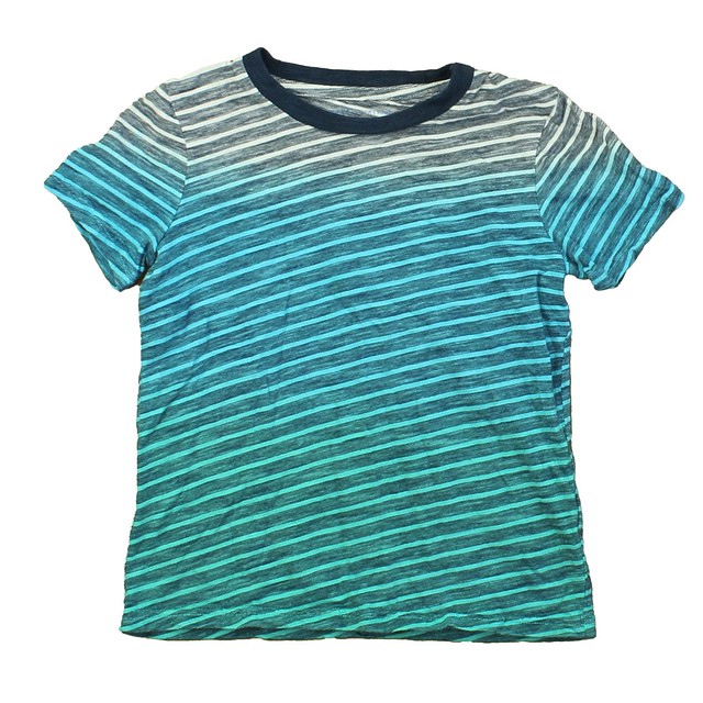 Rockets Of Awesome Blue | Grey | Stripes | Ombre T-Shirt 4T 