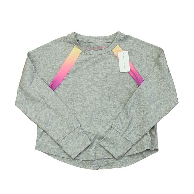 Rockets Of Awesome Grey | Multi | Ombre | Stripe Athletic Top Little Girl 