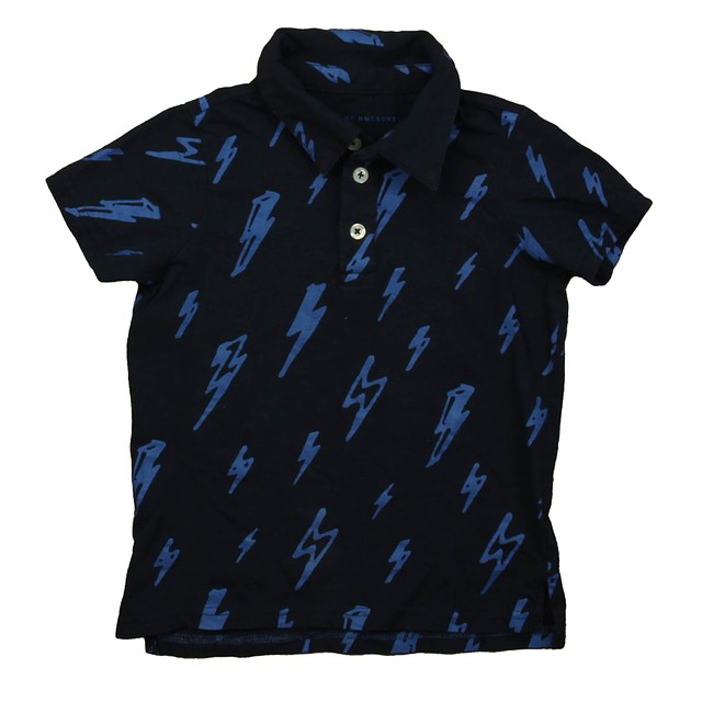Rockets Of Awesome Navy | Lightning Bolts Henley 4T 