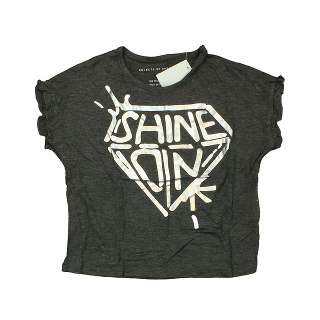 Rockets Of Awesome Grey | Silver | Shine On T-Shirt 5T 