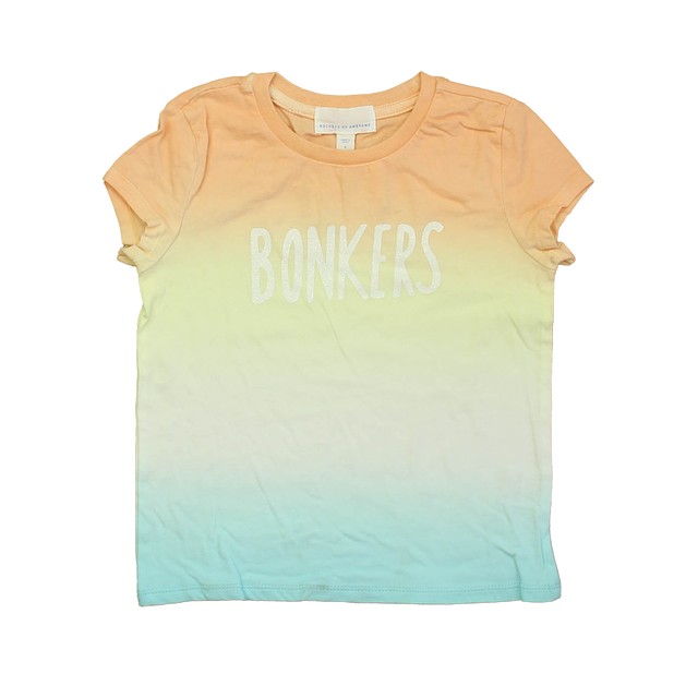 Rockets Of Awesome Peach | Yellow | Aqua T-Shirt 5T 