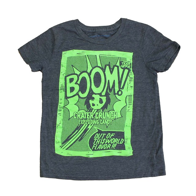 Rockets Of Awesome Grey | Green | Boom T-Shirt 6-7 Years 