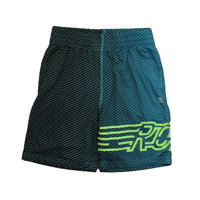 Rockets Of Awesome Black | Teal Shorts 6 Years 