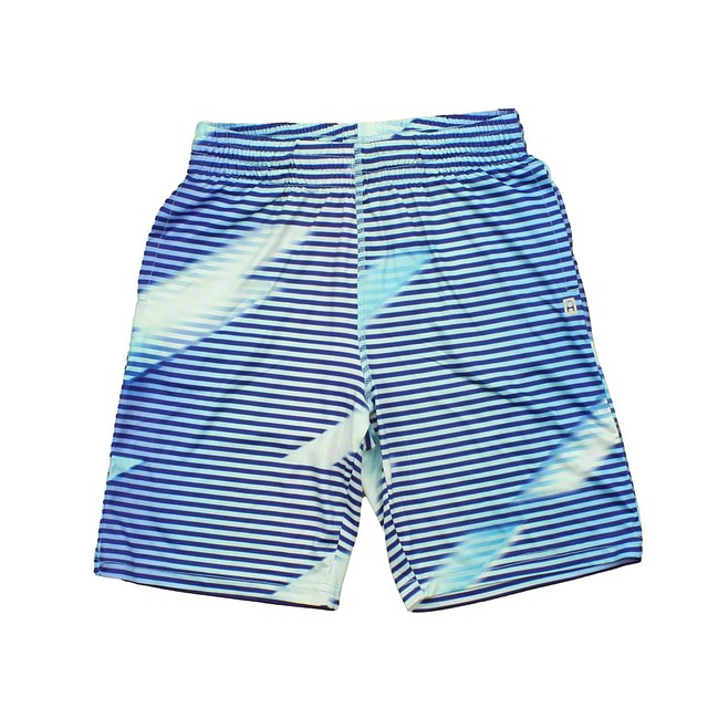 Rockets Of Awesome Blue | Stripes Athletic Shorts 6 Years 