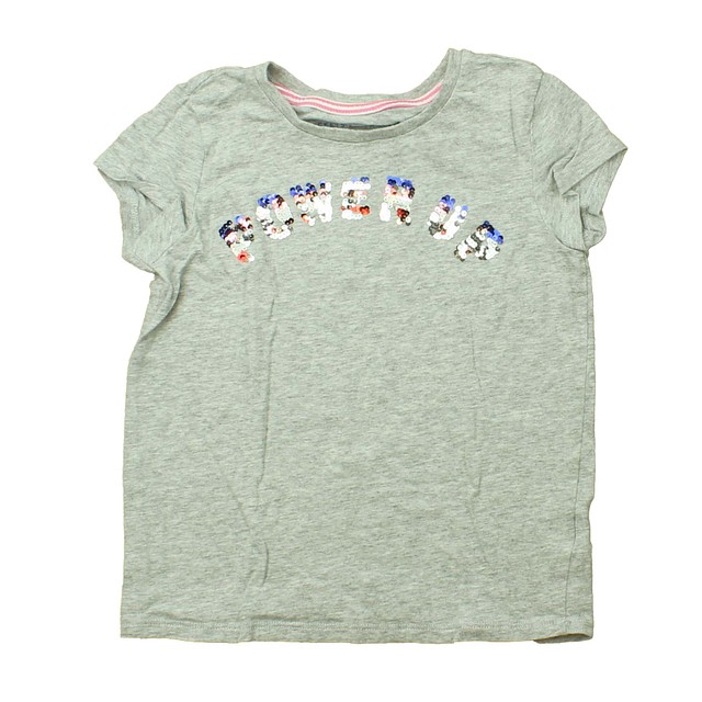 Rockets Of Awesome Grey | Sequins | Powerup T-Shirt Big Girl 