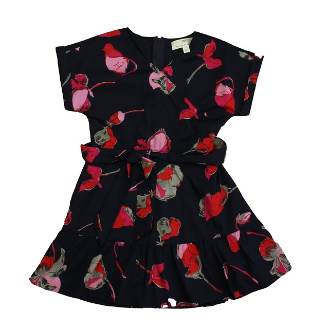 Rockets Of Awesome Navy | Floral Dress 6 Years 