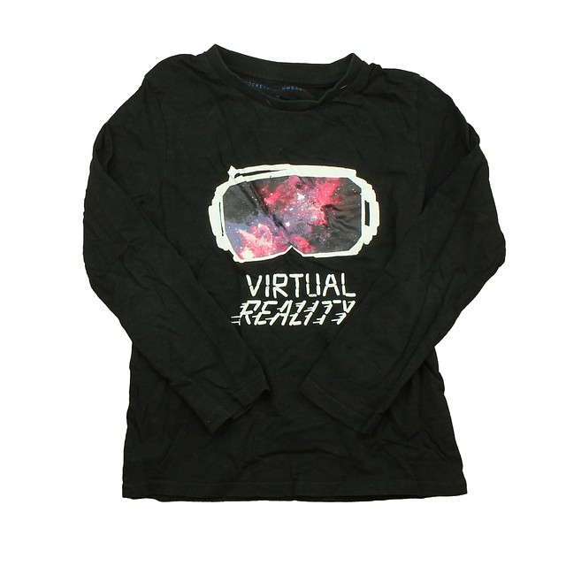 Rockets Of Awesome Black | Virtual Reality Long Sleeve T-Shirt 7 Years 