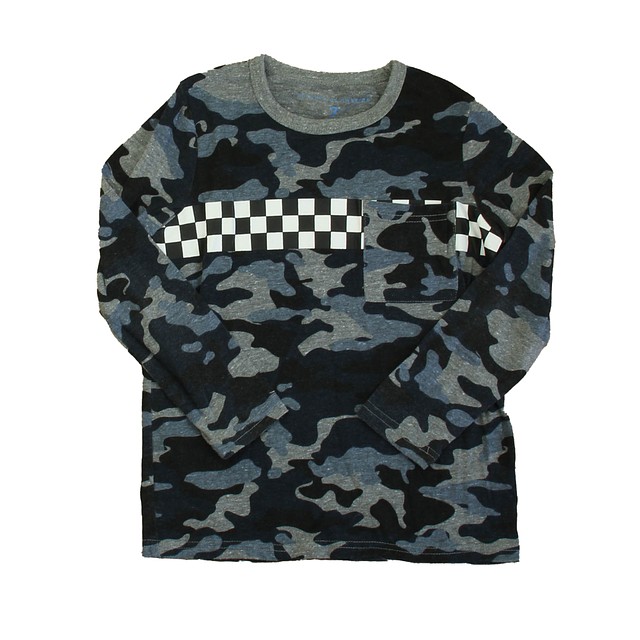 Rockets Of Awesome Gray | Blue | Camo Long Sleeve T-Shirt 7 Years 