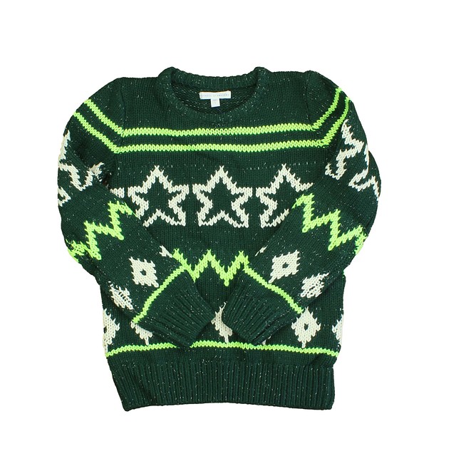 Rockets Of Awesome Green | White Sweater 7 Years 