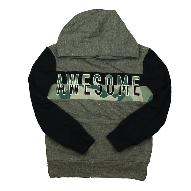 Rockets Of Awesome Grey | Navy | Green Hoodie 7 Years 