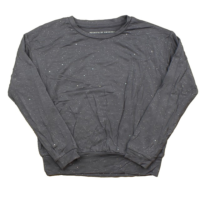Rockets Of Awesome Grey | Silver Long Sleeve Shirt 7 Years 