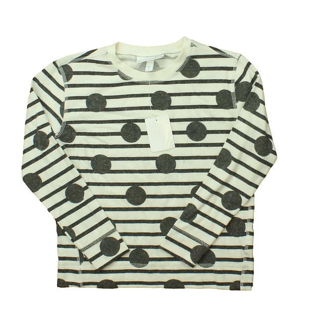 Rockets Of Awesome White | Black | Stripes | Dots Long Sleeve Shirt 7 Years 