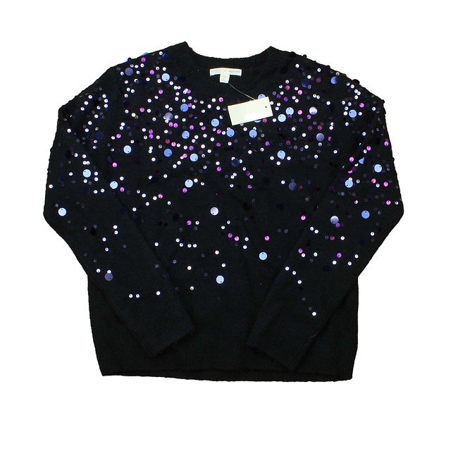 Rockets Of Awesome Black | Purple | Sequins Sweater Big Girl 